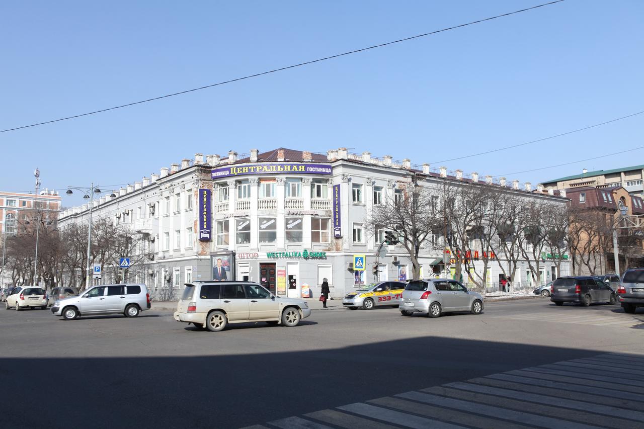 Centralnaya Hotel Ussuriysk Dış mekan fotoğraf
